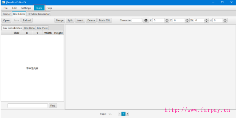 用jTessBoxEditorFX训练字库